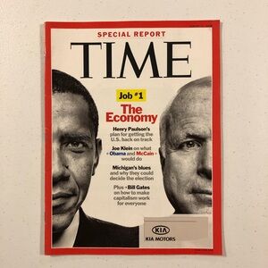 Time Magazine August 11, 2008 The Economy